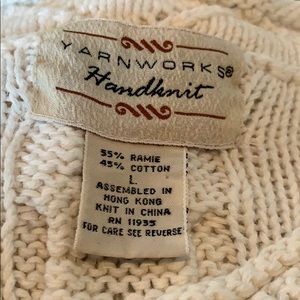 Handknit sweater